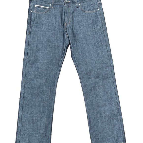 Naked & Famous Denim Jeans Men's Skinny Guy Dirty Fade Selvedge Sz 38 - Picture 2 of 11